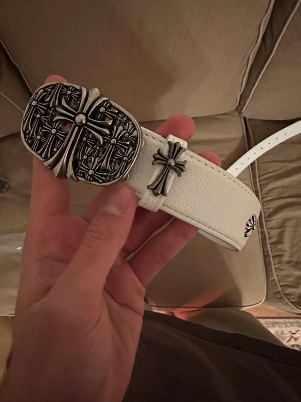 Chrome Heart Belt - Etsy