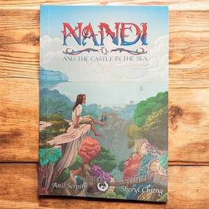 Nandi y el castillo en el mar: cómic de fantasía y steampunk a todo color