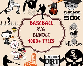 Baseball SVG Bundle | Mom and Player Designs | Cut Files for Cricut Silhouette