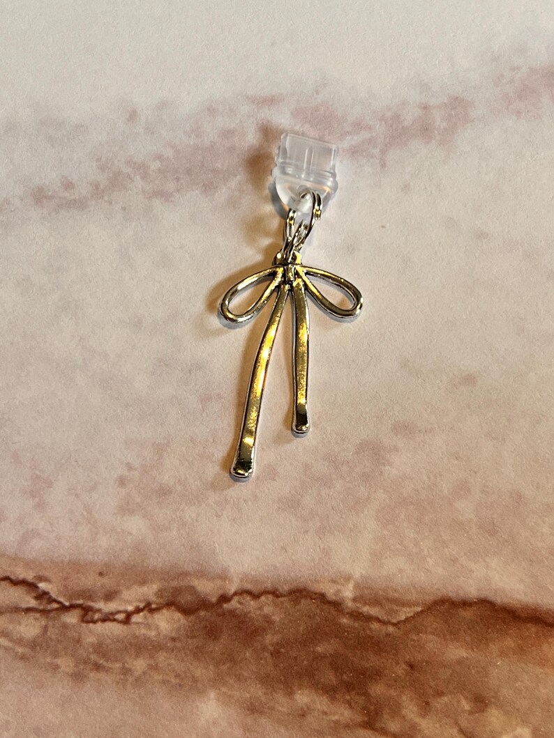 Floral E-reader Dust Plug Charm: Device Decor, Electronic Accessory - Etsy