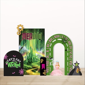 Personnages/découpes d'accessoires personnalisés dans du carton mousse - coroplast, enseignes de jardin pour fêtes d'anniversaire, décorations, arrière-plans inspirés de méchants