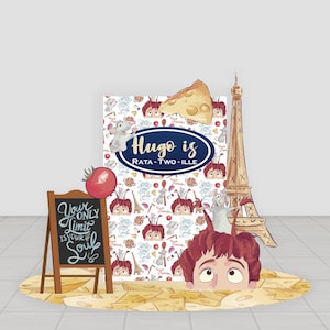 Characters/Custom PROPS Cutouts in Foam Board- Coroplast,  Yard Signs  for Birthday Parties, Decorations, Backdrops any theme. Ferris Wheel