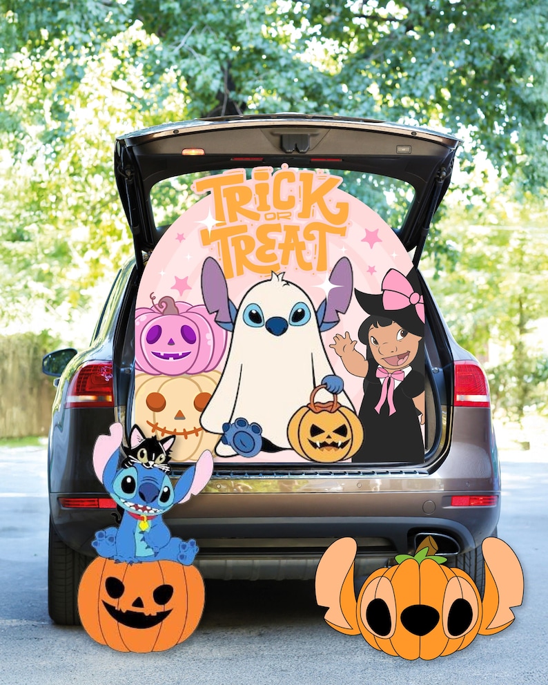 Halloween Party Backdrop Set