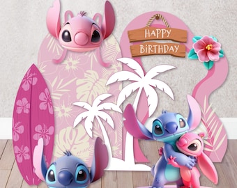 Characters/Custom PROPS Cutouts in Foam Board- Coroplast, Yard Signs  for Birthday Parties, Pool Party, Splish Splash Party Backdrops, Decor