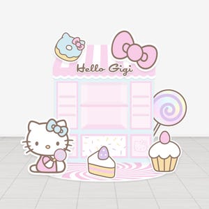 Custom 3D or Flat Store Front Backdrop | Foam Board Shop Facade | Themed Pop Up Store Display | Immersive Retail  | Patisserie theme