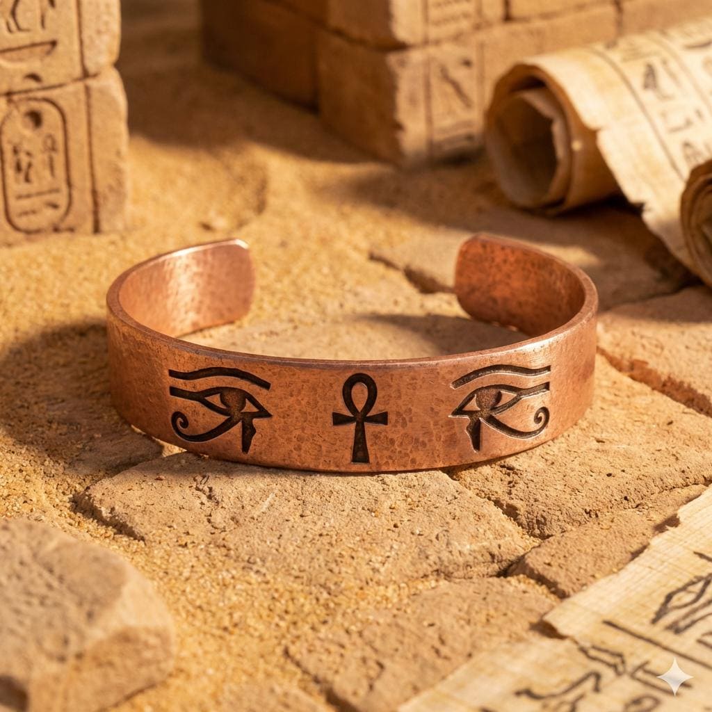 Egyptian Ankh Bracelet - Etsy