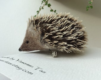 Hedgehog Brooch