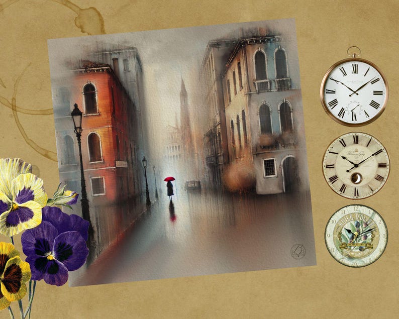 Therapeutic Art Print Set – Calming Home Decor, Illustrations (PDF) image 8