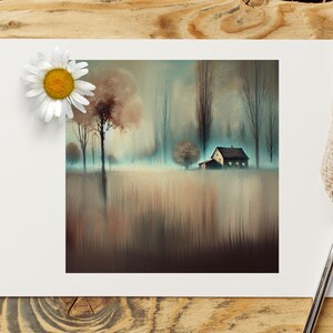 Therapeutic Art Print Set – Calming Home Decor, Illustrations (PDF) image 11