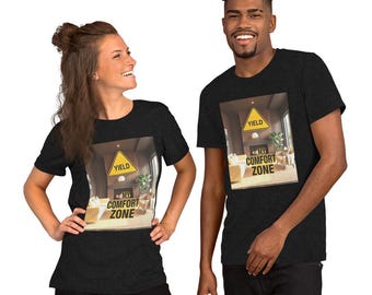 My Comfort Zone Unisex T-shirt | Cozy Tee | Relaxing Shirt | Casual Comfort | Gender-neutral | Everyday Wear | Lounge Clothing | Soft Tee