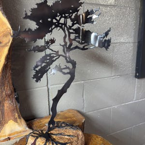 Escultura de árbol (archivo DXF para corte láser), diseños de arte de árboles (SVG) para Cricut, archivos CNC de árboles para corte por plasma, decoración de pared de metal (DIY), pantalla de arte (dXF)
