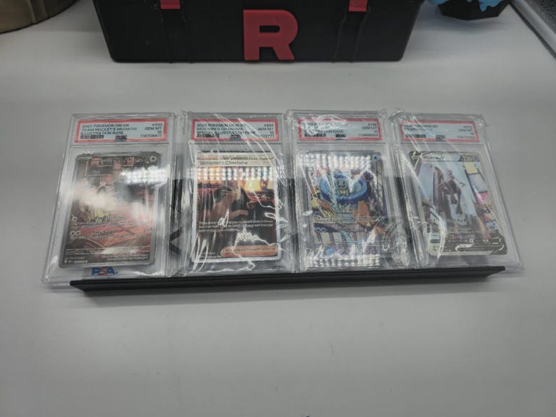 Display Case Tcg Riser Display Case Card Riser Stands Compatible With Zion Case - 16 Risers 10 ...