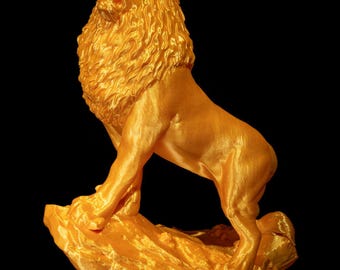 Lion Home Decor 3D Printed