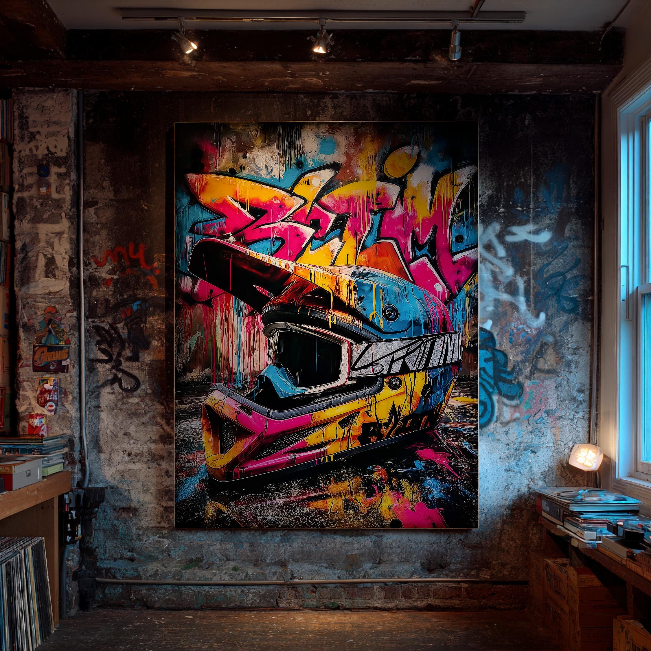 Bike graffiti - Etsy México, image size:2250x2250