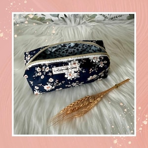 Trousse à maquillage , trousse homéopathique, trousse scolaire, création fait main