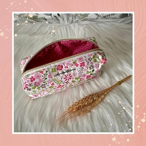 Trousse à maquillage , trousse homéopathique, trousse scolaire, création fait main