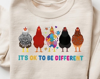 Autism Awareness Sweatshirt, It's Okay To Be Different T-shirt, SPED Teacher Shirt, Autism Mom Gift, Special Education Teachers Hoodie