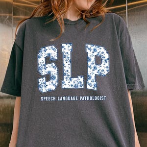 Speech Language Pathologist T-shirt, Retro SLP Shirt, Speech Pathologist Sweatshirt, Speech Therapist Gift, Funny SLP Crewneck