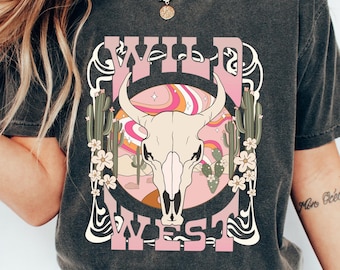 Country Concert T-shirt, Wild West Shirt, Cute Country Girl Sweatshirt, Western Cowgirl Gift, Western Vibes Tee, Howdy Cowboy Outfit