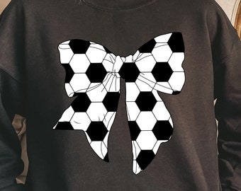 Coquette fotbollströja, fotbollsrosetttröja, fotbollsmammahoodie, matchdagsoutfit, estetisk matchdagströja, söta sportmammakläder