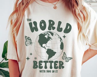 Retro Comfort Mental Health Shirt, Positive Vibes T-shirt, Inspirational Therapist Sweatshirt, Anxiety Awareness Gift, You Are Enough Shirt
