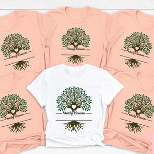 Custom Family Reunion Shirt, Family Name Matching T-shirt, Personalized Family Reunion Gift, Family Love Tee, Family Tree Shirt