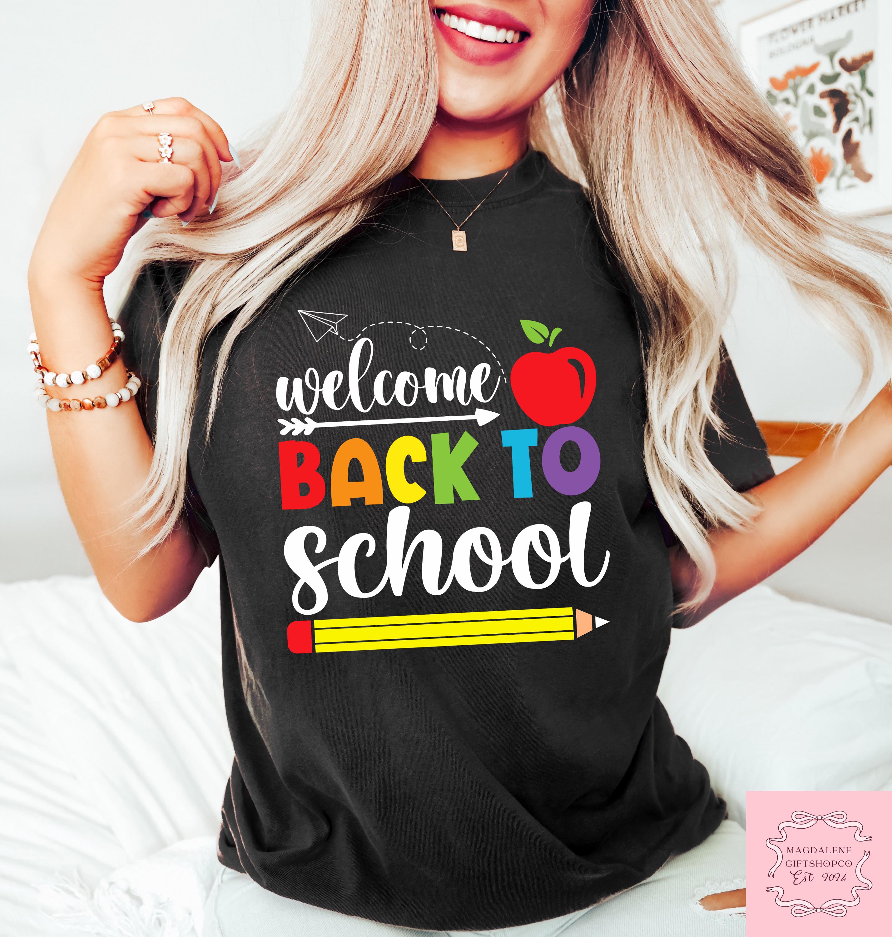 T-shirt Enfant 'Bonne Rentrée Des Classes' - Design Coloré Et Ludique - Pour Filles Et Garçons