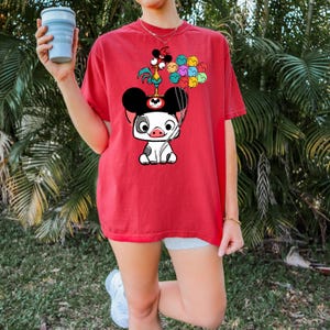 Disney Moana Pua Och Hei Hei Skjorta, Moana Hei Hei Tshirt, Disney Moana Pua Topp, Moana Characters Tee, Movie Reliease Day Matching Crewneck bild 3