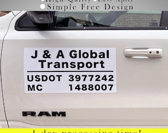 Custom Magnetic Car Signs: Vehicle Advertisement, Truck & Door Magnets