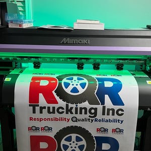 Custom Printed Vehicle Decal, Full Color Laminated, Your Business Logo, Custom Graphic Automotive, Truck, Trailer, Outdoor 8 Year Durability