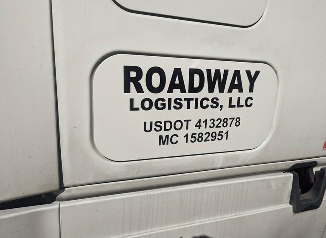 Custom US DOT Trucking Signs - 2 Decals - US Dot Stickers, Truck Door ...