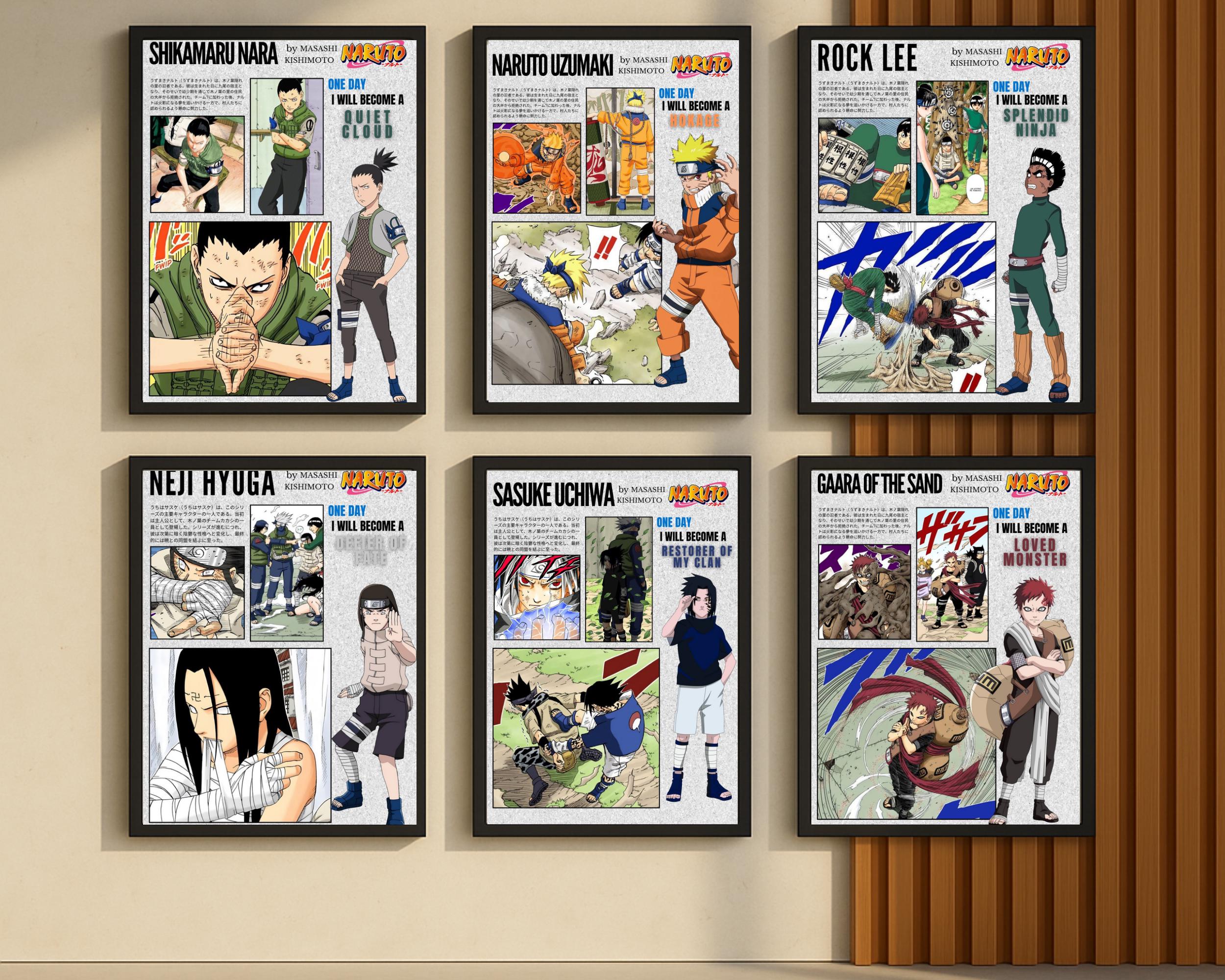 Naruto poster - Etsy 日本