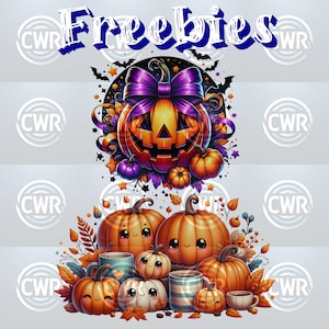 Halloween Candy Clipart Bundle: Spooky Treats PNG Graphics + Freebies ...