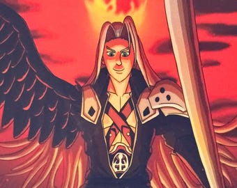 セフィロス - 片翼の天使 - Etsy 日本