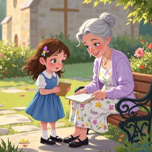Whispers of Wonder Kids Ebook | Christian Poetry Flipbook Story | Faith-Based Early Reader Digital Storybook for Children