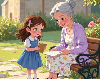 Ebook Murmures magiques pour les enfants | histoire flipbook poésie chrétienne | Livre d'histoires numériques confessionnel pour les premiers lecteurs pour enfants