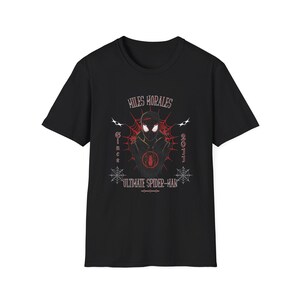 Camiseta de Spider-Man de Miles Morales / Camiseta gráfica de Ultimate Spider-Man imagen 2