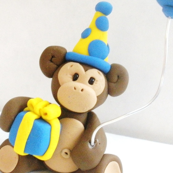 Monkey Cake Topper - YOU DESIGN