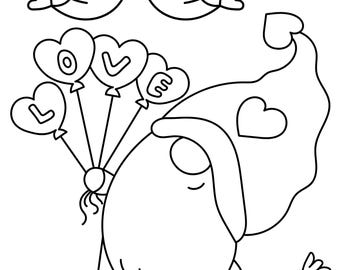 Bingo de San Valentín: Juego descargable de 20 tarjetas para aulas, fiestas y eventos laborales. Juego diseñado a mano.
