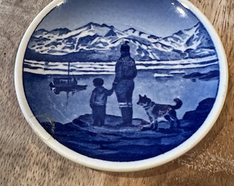 Royal Copenhagen Langelinie Mermaid Collectible Mini Plate #2-2010