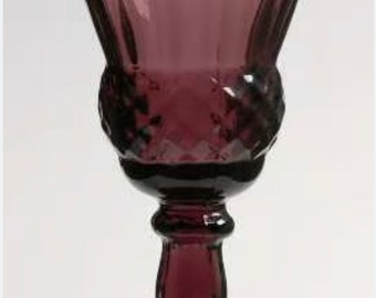 Lady Astor Cordial Glass 15-Amethyst by NEW MARTINSVILLE Purple