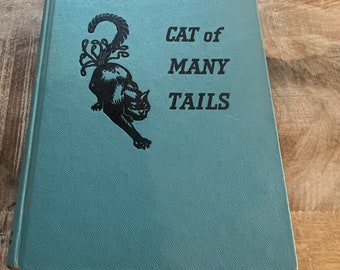 Vintage HB Book Ellery Queen “Cat of Many Tails”