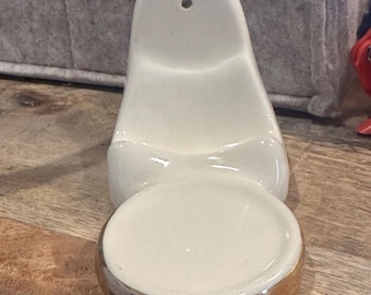 Vintage Ceramic CUP & SAUCER Wall Hanging Display