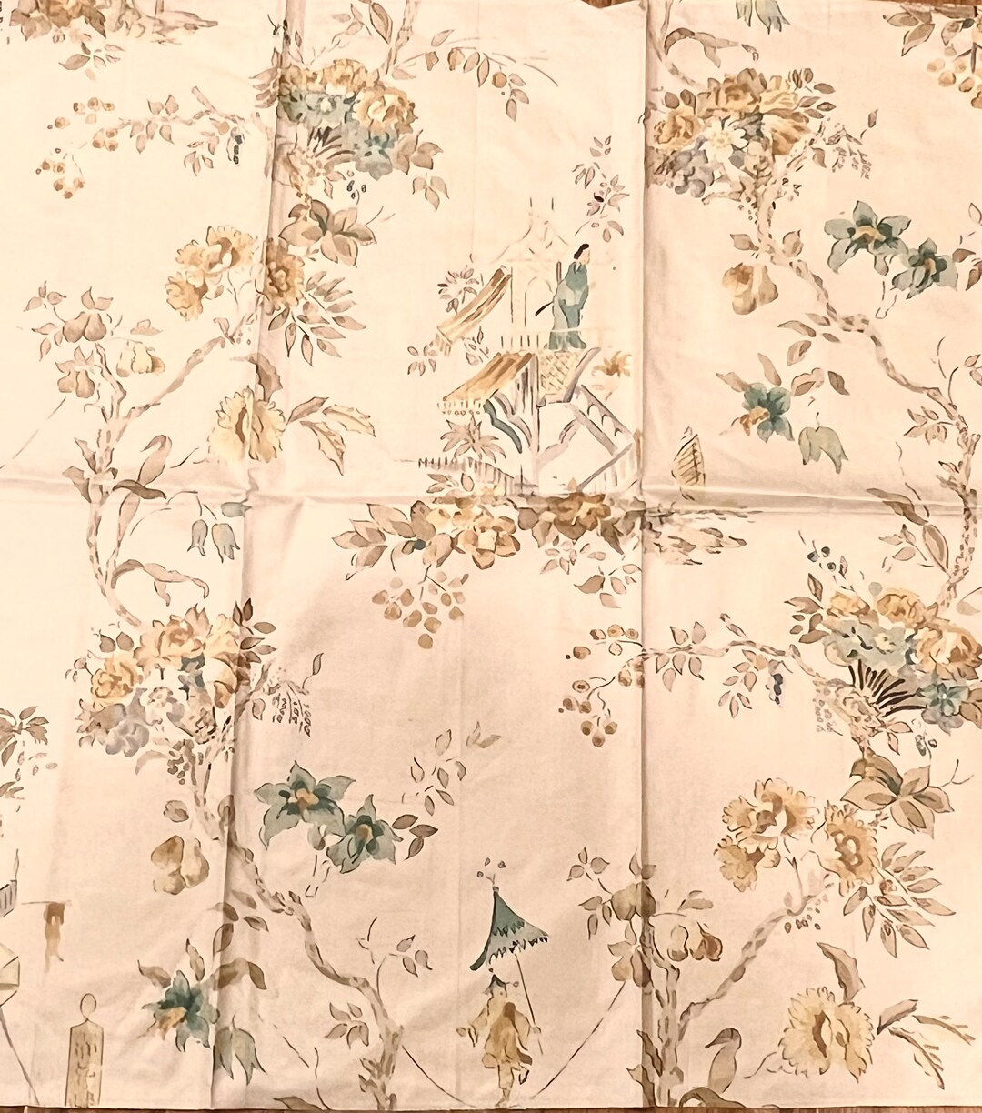SCHUMACHER clayton House Chinoiserie FABRIC 25 1/2 Sq Etsy