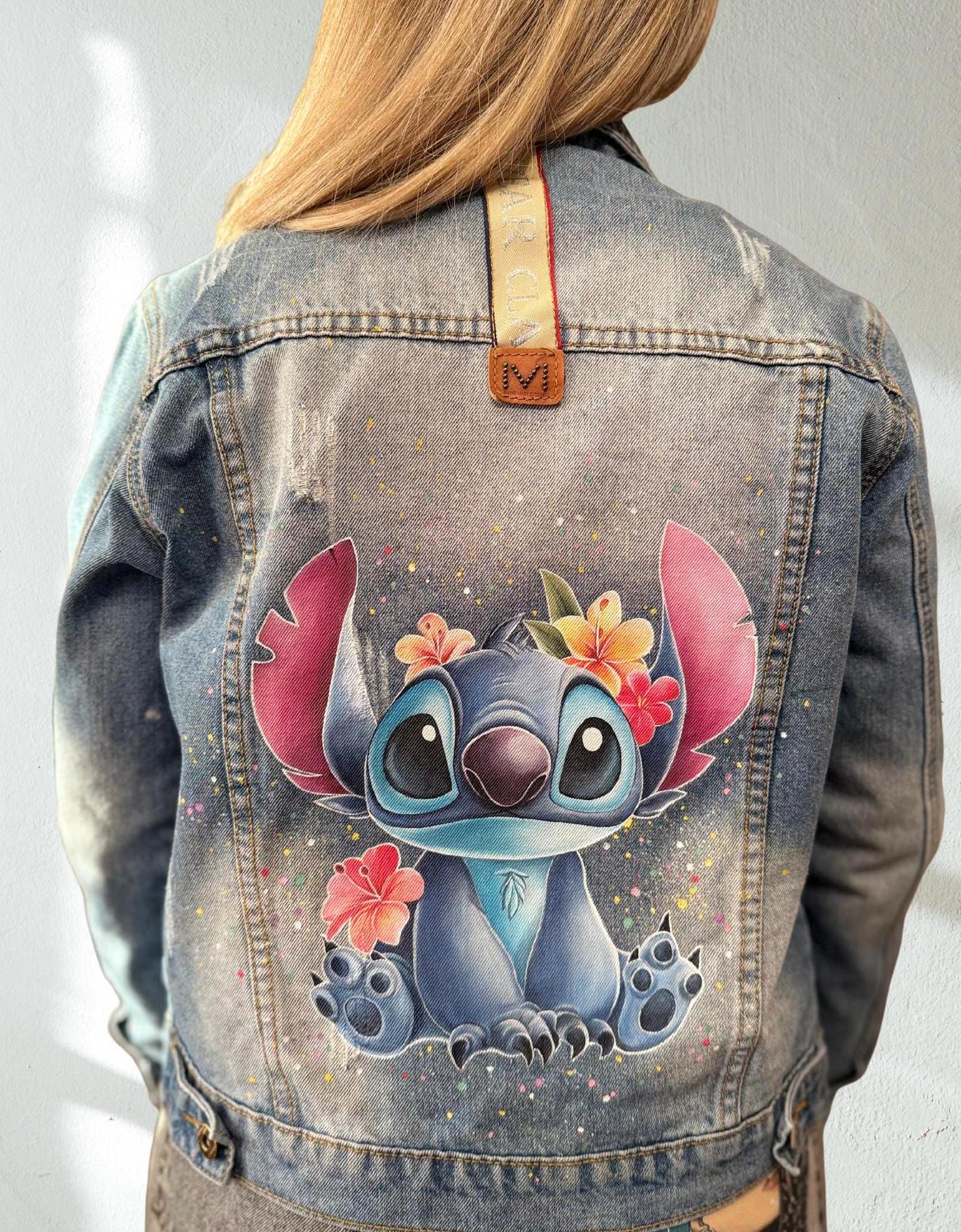 Hand Painted Jacket, Personalized Jean Jacket, Custom Kids Jacket, Unique Customized Clothes, Custom  Jacket for Men or Women, Gift for Kids