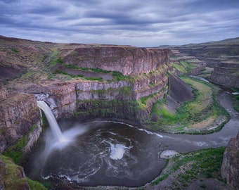 Palouse Falls Photo Landscape Waterfalls Photo Falls Washington State Desert Print Wall Art Home Decor nat142