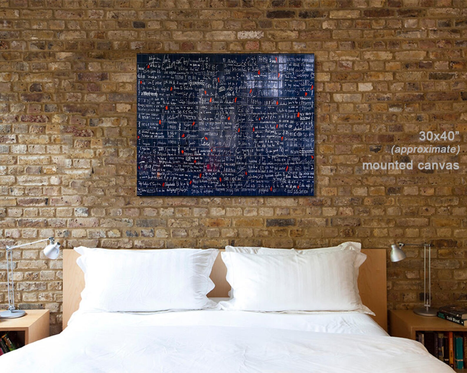 Paris Wall of Love Photo Photograph I Love You Wall Paris Etsy