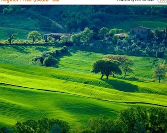 Tuscany Photograph, Italy Photography, Italy Countryside Landscape Photo Umbria Spring Siena Chianti Fields ita15