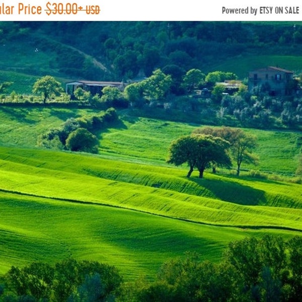 Tuscany Photograph, Italy Photography, Italy Countryside Landscape Photo Umbria Spring Siena Chianti Fields ita15