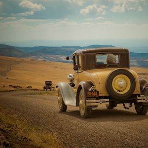 Old Car Photo Vintage Car Photograph Model T Ford Antique Cars Art for Men Guys Father&#39;s Day oth32
